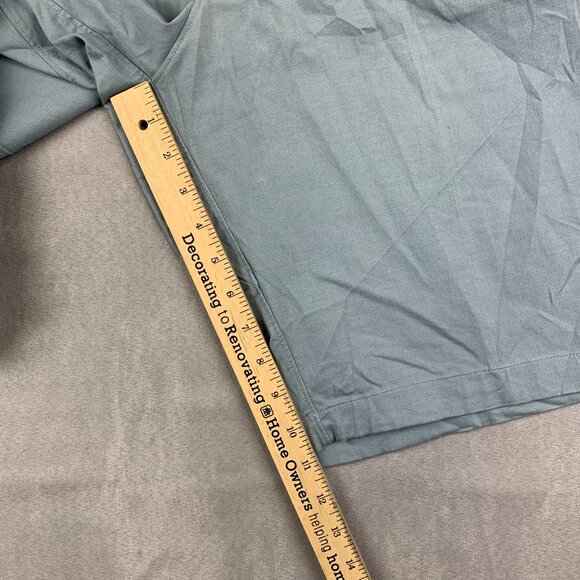 Lululemon Men Shorts 36 Light Blue Chino ABC Commission Qwick Oxford 11" Relaxed - Picture 6 of 9